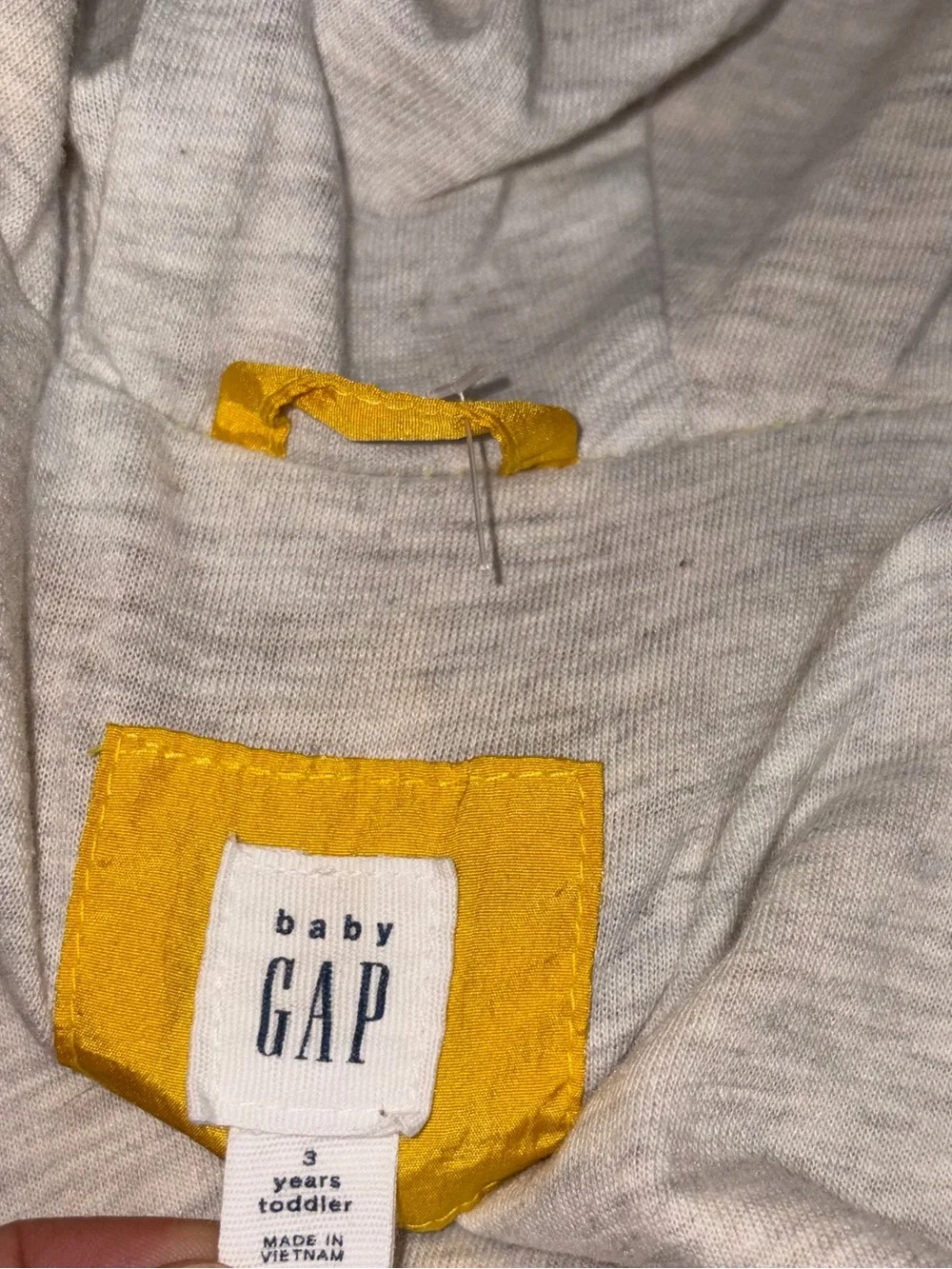 GAP Yellow Windbreaker Jacket